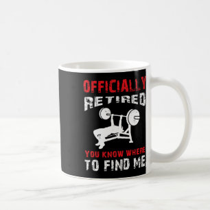 Bodybuilding der Pension Gift Retrött Bodybuilding Kaffemugg