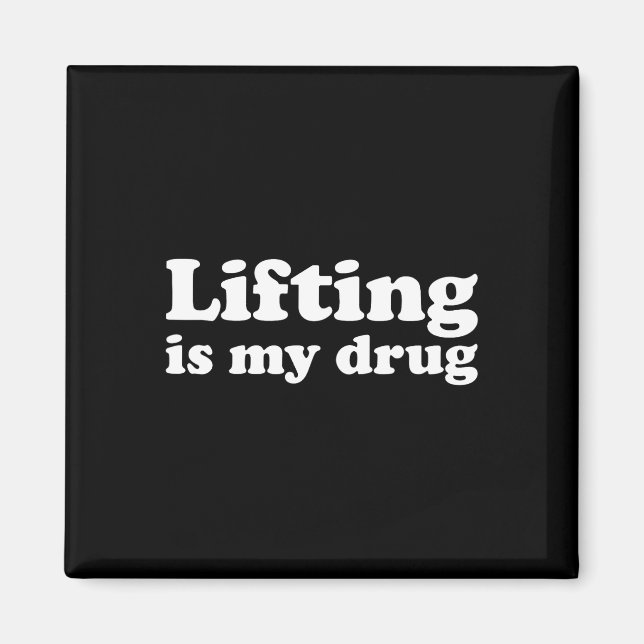 Bodybuilding Gym Workout I Kärlek Lyfts är min dro Magnet (Framsidan)