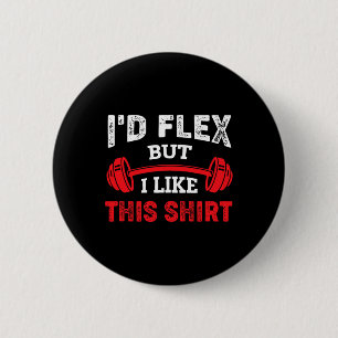 Bodybuilding Gym Workout Jag skulle Flex men jag g Knapp