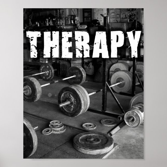 Bodybuilding inspirationsoffert poster (Framsidan)