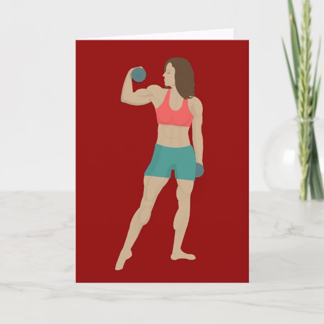 Bodybuilding Kort (Framsida)