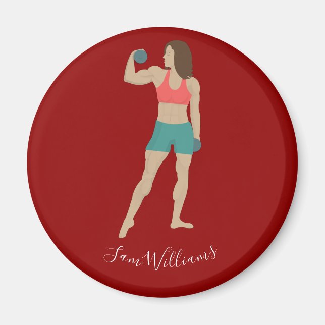 Bodybuilding Magnet (Framsidan)