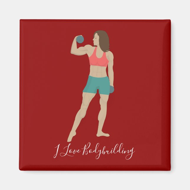 Bodybuilding Magnet (Framsidan)