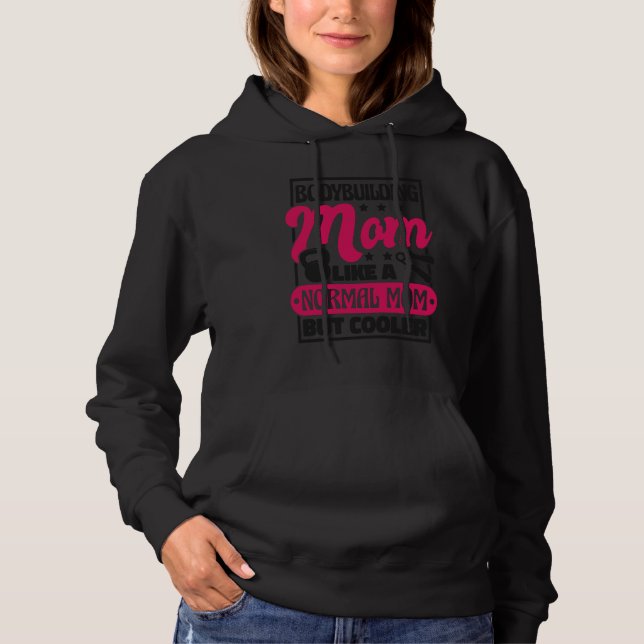 Bodybuilding Mamma som en normal bodybuilding Mo M T Shirt (Framsida)
