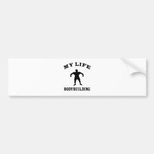 Bodybuilding mitt liv bildekal
