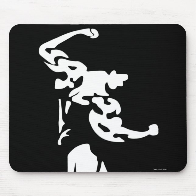 Bodybuilding Mousepad Musmatta (Framsidan)