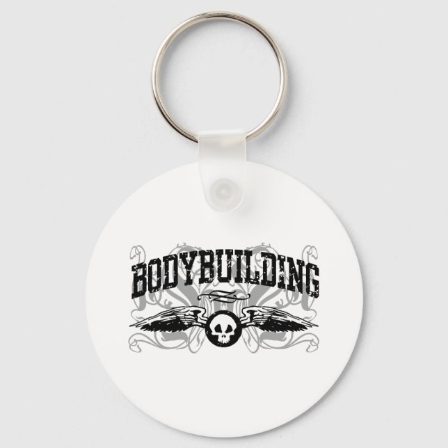 Bodybuilding Nyckelring (Framsida)