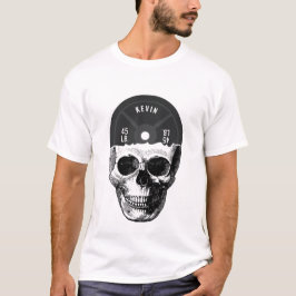 Bodybuilding of Weight Platt Skullträning T Shirt