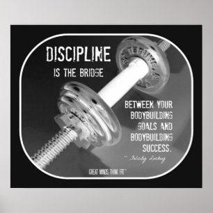 Bodybuilding Poster med offert 003