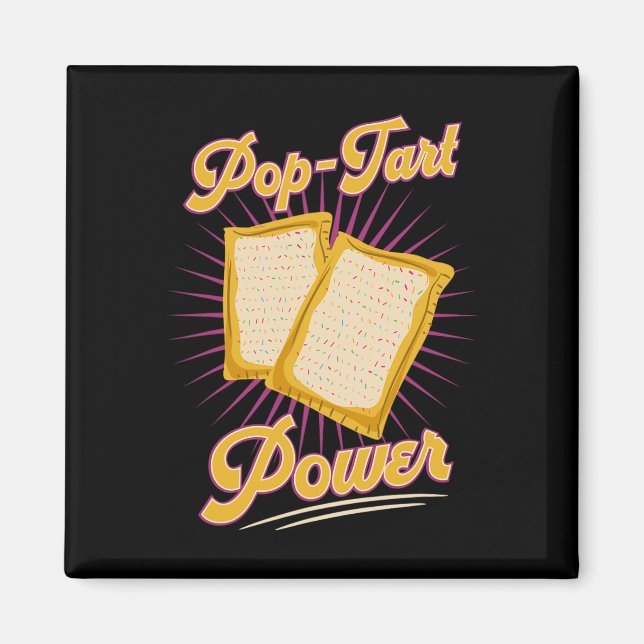 Bodybuilding Pre-workout Pop Tart Power Gym Exerci Magnet (Framsidan)