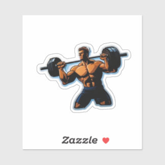 Bodybuilding Stickers for Gym Älskare Klistermärken