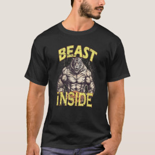 Bodybuilding Tiger Gym Fitness Beast T Shirt