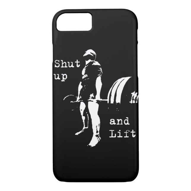 Bodybuilding - Tyst och Hiss - Deadlift Case-Mate iPhone Skal (Baksida)