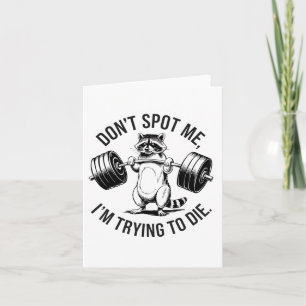 Bodybuilding Workout Spot mig inte att jag försöke Kort
