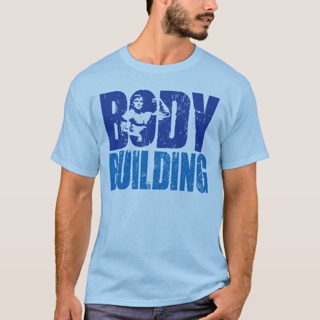 Bodybuildingskjorta T Shirt (Framsida)