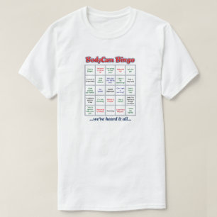 "BodyCam Bingo" (1) T-shirt