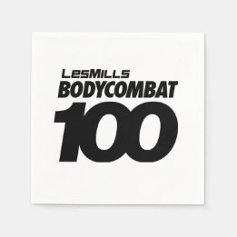 BODYCOMBAT 100 Cocktail Napkins Pappersservett