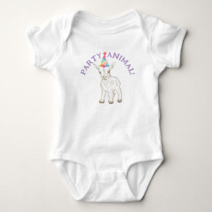 Bodydräkt av party-Baby-boskap - Lönngodräkt 1:a k T Shirt