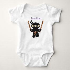 bodydräkt lustigt, ninja, bodykostdräkt från baby t shirt