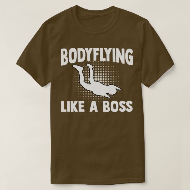 Bodyflight Chef för inomhusSkydiving Bodyflight En T Shirt (Design framsida)