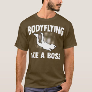 Bodyflight Chef för inomhusSkydiving Bodyflight En T Shirt