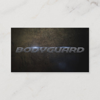 Bodyguard Business Card Visitkort