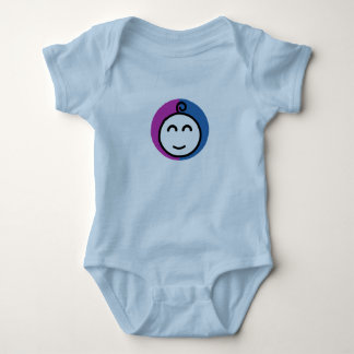 Bodykostblått T Shirt