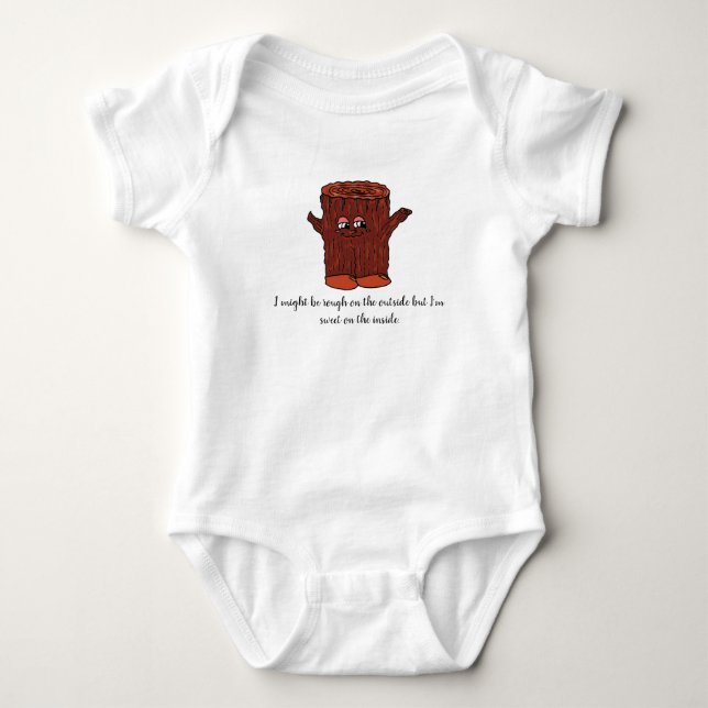 Bodykostdräkt i baby t shirt (Framsida)