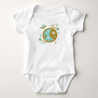 Bodykostdräkt lycklig Måne Baby T Shirt