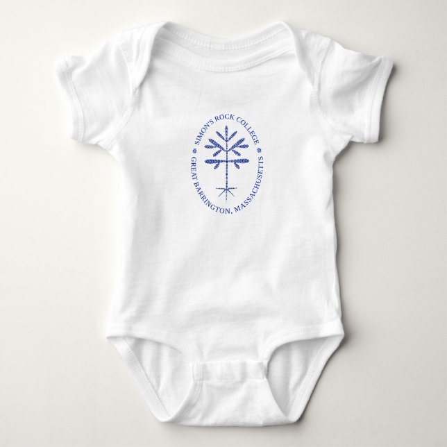Bodykosten baby/Småbarn eller Tee, blå försegling T Shirt (Framsida)