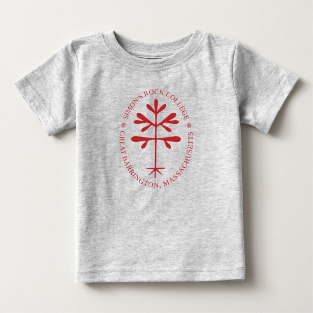 Bodykosten baby/Småbarn eller Tee, Red Solid Sapli T Shirt (Framsida)