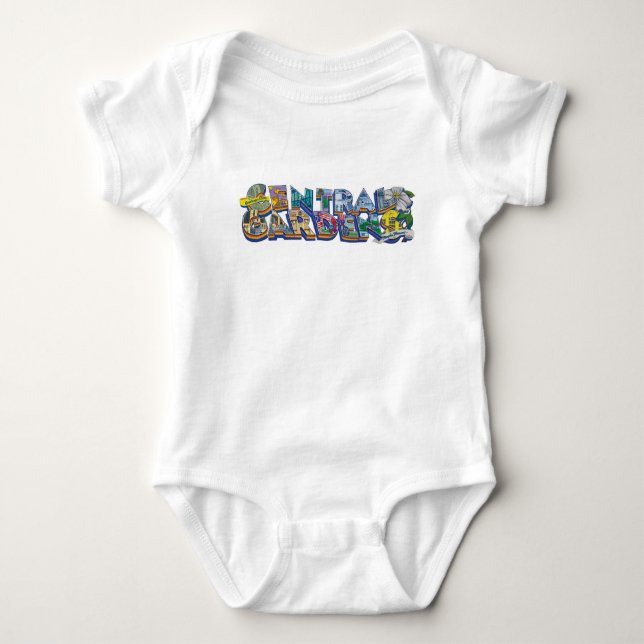 Bodykosten Mural Baby T Shirt (Framsida)