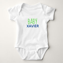Bodykosten personlig BABY 1-biet Baby T Shirt