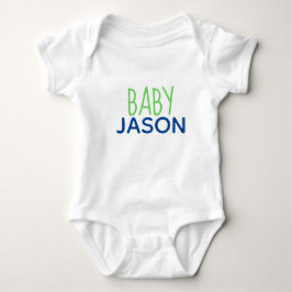 Bodykosten personlig BABY 1-biet Baby T Shirt