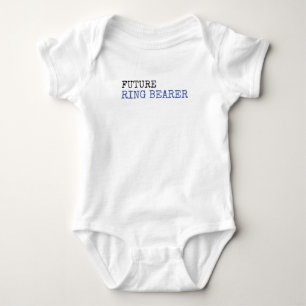 Bodykosten Ring Bearer Bröllop Baby T Shirt