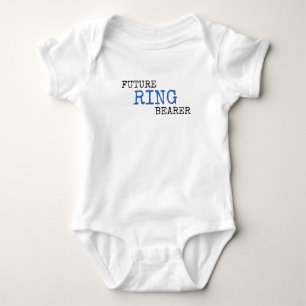 Bodykosten Ring Bearer Bröllop Baby T Shirt