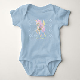 Bodykosterna har en söt Unicorn-design. T Shirt