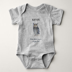 Bodykostydräkt Natt Uggla Baby T Shirt