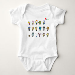 Bodykostym baby med utsmyckningstecken - Adorabl T Shirt