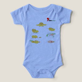 Bodykostym baby med utsmyckningstecken - Adorabl T Shirt