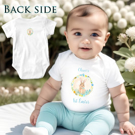 Bodykostym för första Påsk-Personlig vid Baby T Shirt