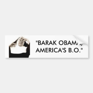 bodyodor "BARAK OBAMA, AMERIKA B.O. ", Bildekal