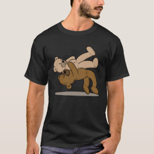 Bodyslam Nalle Wrestler Fight Ringar T Shirt