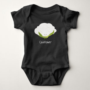 Bodysuit för baby för blomkåltecken t shirt
