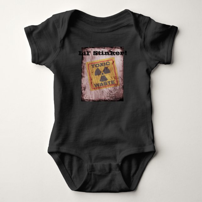 Bodysuit för baby för Lil illaluktande kärn- T-shirt (Framsida)