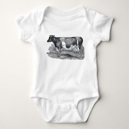 Bodysuit för baby för vintagelantbrukarhemko tröja
