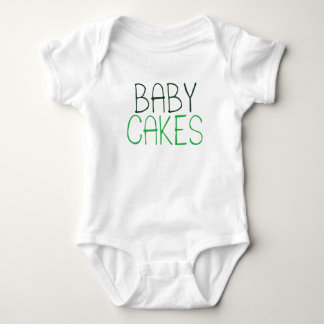 Bodysuit för babytårtababy t shirt