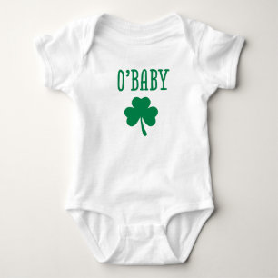Bodysuit för berlock för O'Baby St Patrick dagba Tee