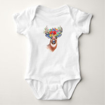 Bodysuit för Boho hjort |
