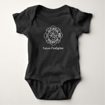 Bodysuit för brandmanbabyfotboll